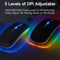 Teclado Bluetooth Con Iluminación Retroiluminada Y Ratón Para iPad Compatibles Con iOS Android Windows Recargables Para Dispositivos De 10 Pulgadas - details 10