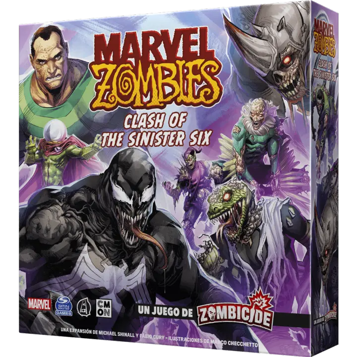 Marvel Zombies: Clash of the Sinister Six Juego de mesa CMON - 1