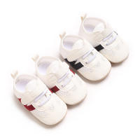 Zapatos Deportivos Infantis Color Bloqueados Antideslizantes Y Cómodos Para Caminar Suela De Goma Tallas 0-18M Hombres - details 2