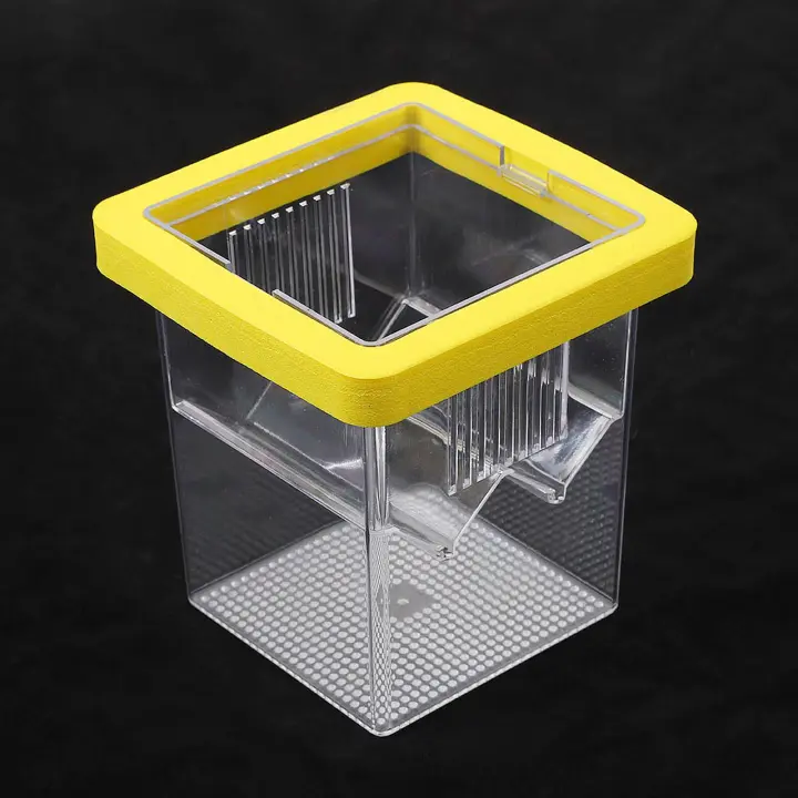 Caja De Cría Y Aislamiento Para Peces Acuario Incubador De Recién Nacidos Accesorio De Repositorio De Alimentos Para Acuario - 1