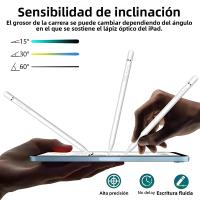 Stylus De Carga Inalámbrica Para iPad 11 A16 pro Air 13 11 M3 M2 M4 2025 12.9" 9 8 7 6 5 4 10Th Mini 7 6 Tableta Stylus Touch Pen Compatible Con Apple - details 2