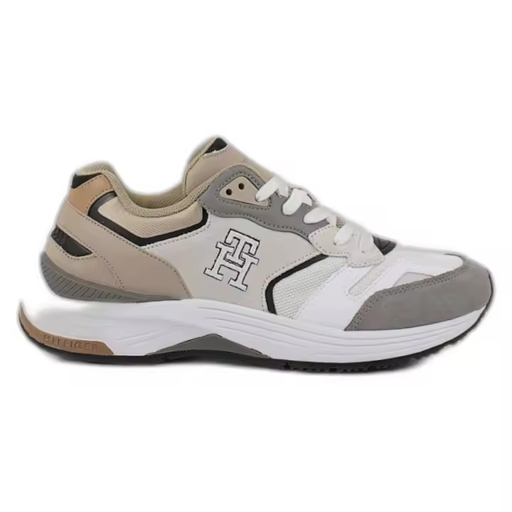 Zapatillas Tommy Hilfiger Modern Prep Sneaker Mix para hombre en color beige - 1