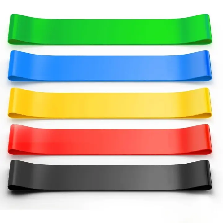 BIT Bandas de Resistencia Elásticas Fitness   Variedad de Resistencia - Látex de Alta Calidad - Portátil y Cómodo - 1