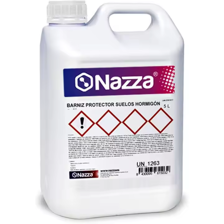 Barniz de Resina Satinado para Suelos de Hormigón AL AGUA  Protege el Suelo Penetrando en el Poro del Hormigón o Piedra  Realza la Textura y Revive el Color Original del Pavimento - 1