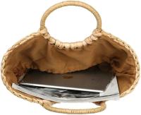 Bolso de Verano para Mujer, hand Tejido, with ASA superior, para Playa, Mar, Paja de ratón, bolsas de embrague - details 2