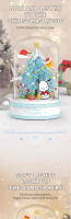 Bloques De Construcción De Árbol De Navidad Con Luz LED Y Música DIY Juguete Educativo Para Niños Regalo De Año Nuevo - details 2