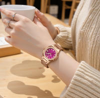 Reloj De Moda Para Mujer 2025 Marca De Lujo Negocios Luminoso Impermeable Cuadrado Calendario Reloj De Pulsera De Cuarzo Para Damas Acero Inoxidable Resistente Al Agua Con Manos Luminosas - details 6