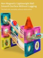 Bloques De Construcción Magnéticos 3D Para Niños 94PCS Juego Educativo De Carreras De Marmol Puzzle De Tubo De Asamblea Juguetes Para Regalos - details 7