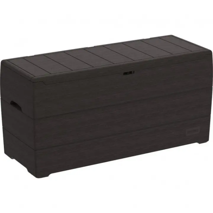 Baúl de PVC Duramax 116,5x45x56 cm, color marrón, 270 litros - 1