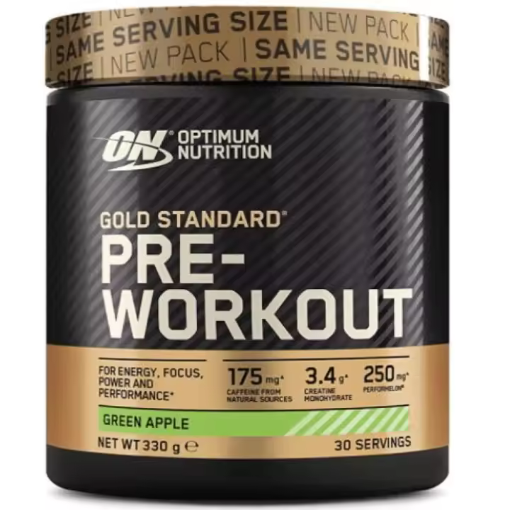 Optimum Nutrition Preentreno Gold Standard Pre-Workout 330g - Suplemento Deportivo para Mejorar el Rendimiento y Aumentar la Energía - 1