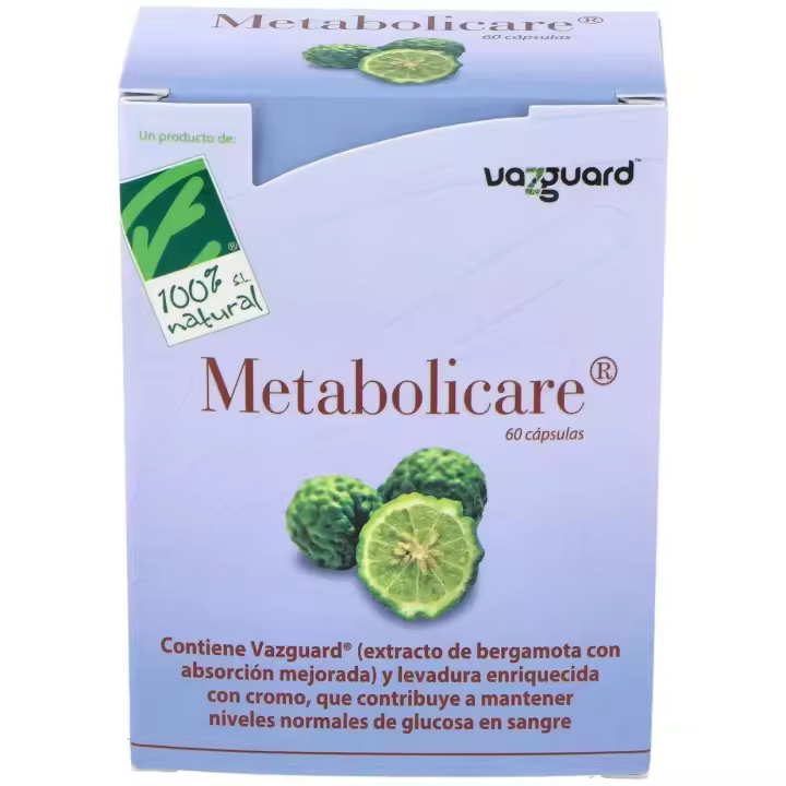 Cien Por Cien Natural Metabolicare 60 Capsulas - 1