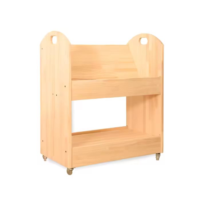 Carro Libreria Max Estilo Montessori color Natural - 1