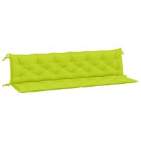 vidaXL Cojines de banco de jardín 2 uds tela Oxford 200x50x7 cm Color Antracita,  Gris,  Crema y mas Cojín Decorativo de Asiento Cojines de muebles de salon - details 2