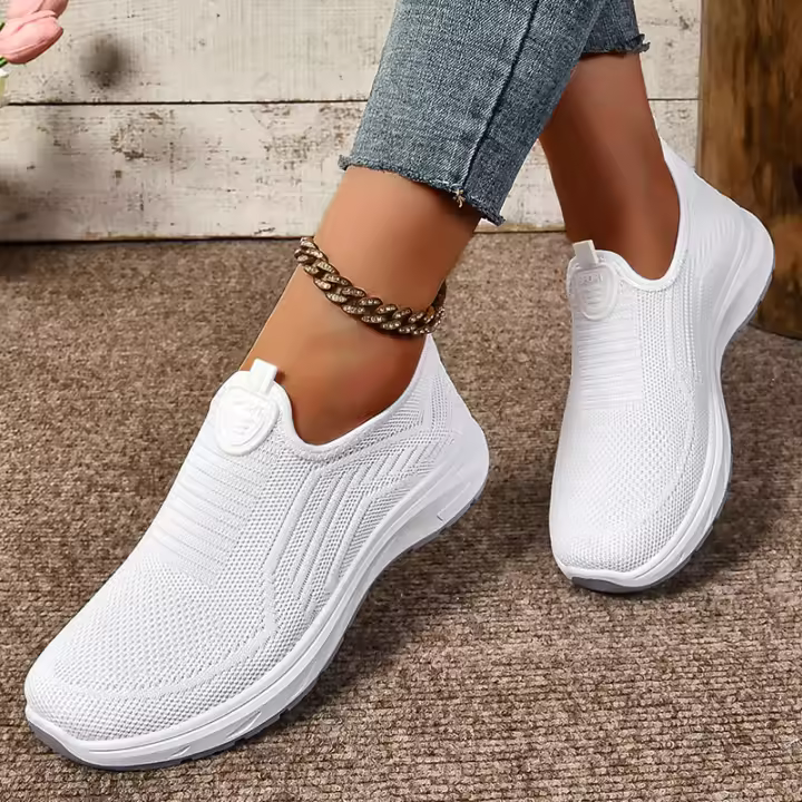 Zapatillas De Mujer Transpirables De Malla Para Verano Zapatos Casuales Para Mujer Envío Gratis Zapatillas De Verano Para Mujer - 1