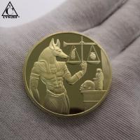 Moneda Commemorativa Anubis Y Águila Decoración Para El Hogar Regalo Moneda De Metal Estilo RELIGIOUS Tema PYRAMID - details 15