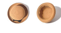 Sombrero De Paja Para Mujer Protección Solar Verano Estilo Casual Con Borde Volcado Adecuado Para Estudiantes Y Viajes - details 13
