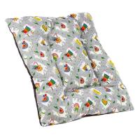 Coshano Cama para Perros Gatos con acolchado grueso y cómodo 60x60x10cm Gris - details 0