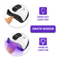 Lámpara Profesional Para Secado De Uñas X10MAX 280W Máquina De Secado De Esmalte De Manicura Con Sensor Automático UV LED - details 3