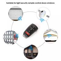 Control Remoto Para Garage RF 433 Mhz Código Fijo Duplicador Con 4 Llaves Abrepuertas Sin Cable De Marca NoEnName_Null - details 2
