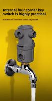 Juego De Herramientas Multifuncional 16 En 1 Llave Para Grifo De Cocina Y Baño Reparación De Tubos Y Desmontaje De Aerator - details 5