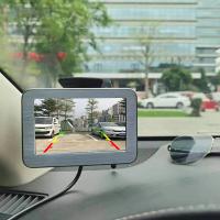 Cámara De Retrovisión Inalámbrica HD 1080P AHD Para Camión Autobús Coche Monitor De Estacionamiento Con Visión Nocturna WIFI Tamaño 4.3/5 Pulgadas - details 10