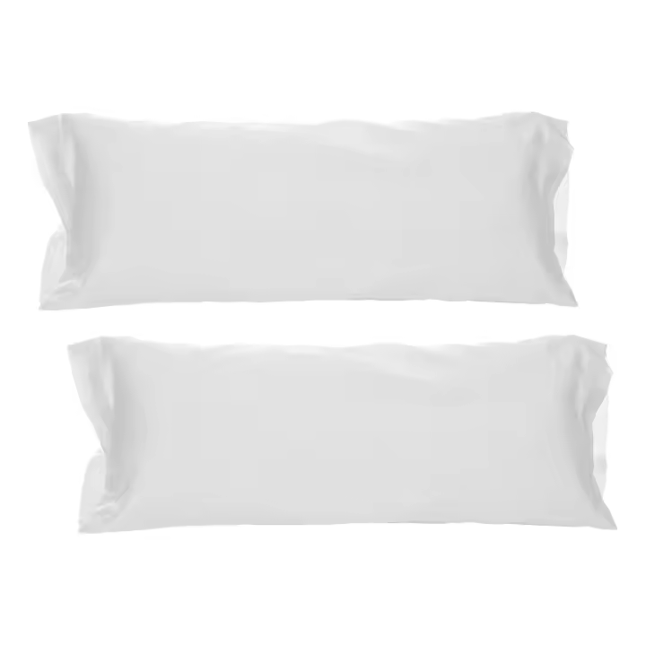 Zimmy - Fundas de Almohada 50% Algodón y 50% Poliéster - Extra Suave, Antialérgicas y Transpirables, Lavables y Antiácaros - 1