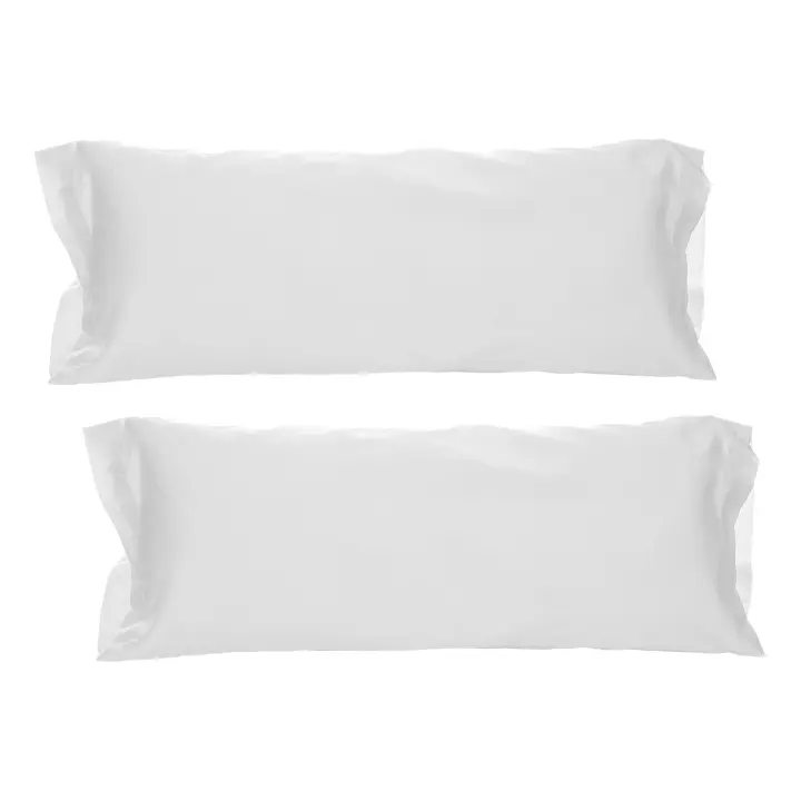 Zimmy - Fundas de Almohada 50% Algodón y 50% Poliéster - Extra Suave, Antialérgicas y Transpirables, Lavables y Antiácaros - 1