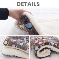 Cama De Perro Suave Invierno Caliente Alfombra Para Pequeños Medianos Grandes Mascotas Estampado Lindo Edredón De Mascotas Suministros Para Mascotas - details 4