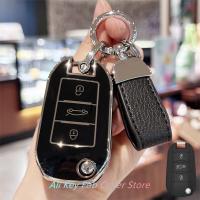 Funda Para Llave De Coche Peugeot 5008 208 308 Apta Para Citroen C3 C4 Cactus Opel Crossland X Zafira Corsa Material TPU - details 0