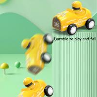 Coche De Juguetes Infantiles Con Dibujos Animados Miniatura Inercial Vehículos Retroalimentación Montessori Educación Temprana Para Bebés Y Niños Pequeños - details 8