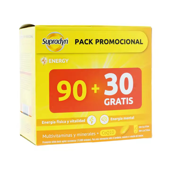 Supradyn Energia 90 + 30 Comprimidos - 1