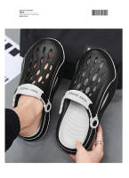 Sandalias De Coco Para Hombres Verano Zapatillas Deportivas Al Aire Libre Antideslizantes Con Agujero En La Plantilla Material EVA Tallas Reales Cierre De Correa - details 18