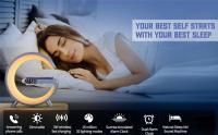 Lámpara De Escritorio Inteligente Big G Light Con Cargador Inalámbrico Y Altavoz Bluetooth Diversión De Color Ambiental Luz Nocturna - details 1