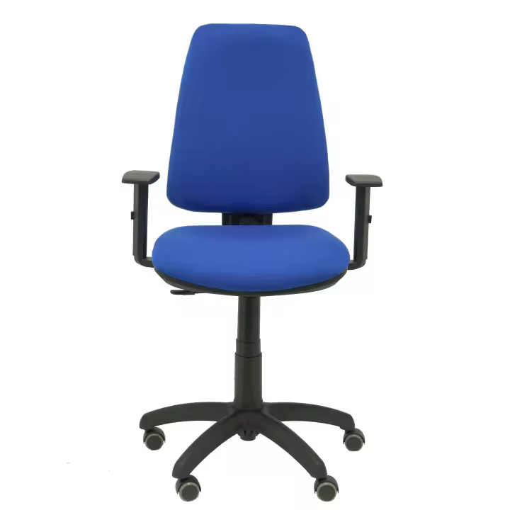 Silla de Oficina Ergonómica Piqueras Y Crespo Elche CP con Brazos Regulables y Ruedas de Parqué - 1