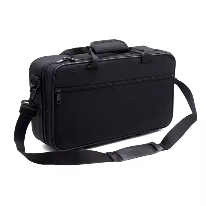 Estuche Para Clarinete Bb Gig Bag Mochila Portátil Resistente Al Agua Con Almohadilla De Espuma De 600D Y Correa De Hombro Ajustable - 1