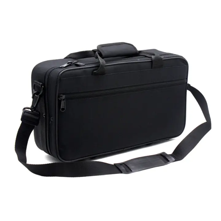 Estuche Para Clarinete Bb Gig Bag Mochila Portátil Resistente Al Agua Con Almohadilla De Espuma De 600D Y Correa De Hombro Ajustable - 1
