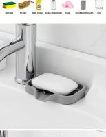 Organizador De Cocina Multifuncional Flexible Con Drenaje Y Antideslizante Soporte Para Jabón Y Esponja Espacioso Y Ecológico - details 6