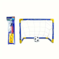 Juego De Fútbol Mini Plegable Portátil Y Móvil Para Interior Y Exterior Con Bola Y Bombín Inflable Tamaño 44.7x31.8x25.2 Cm - details 5
