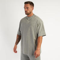 Camiseta Casual Para Hombre Algodón Manga Corta Verano Fitness Running Deporte Entrenamiento Camiseta Sólida Top Maletero - details 14