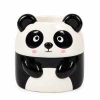 Hornillo Quemador Panda Cerámica - Para Cera Aromática y Esencias -Quemador Panda para Wax Melts - Cerámica Artesanal - Para Aceites Esenciales y Bombones de Cera, Puckator - details 1