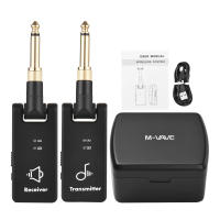 Sistema De Transmisión Inalámbrico M-VAVE WP-8 Para Guitarra Eléctrica Con Recibidor Y Transmisor Batería Integrada Y Caja De Carga 3.5mm Y 6.35mm - details 0
