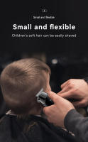 Cortador De Pelo Profesional Kemei KM-1115 Para Hombres Carga Rápida Trimmer De Cabello Sin Cable Motor Rotativo Acero Inoxidable Menos De 0.5mm - details 2