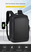 Mochila de viaje de gran capacidad para hombre, bolsa para ordenador portátil de negocios con carga USB, bolso personalizable para exteriores - details 37
