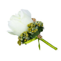 Broche De Silken Artificial Para Mujer Y Hombre Corsé De Mano Flor De Boda Decoración De Fiesta Para Novio Y Novia - details 10