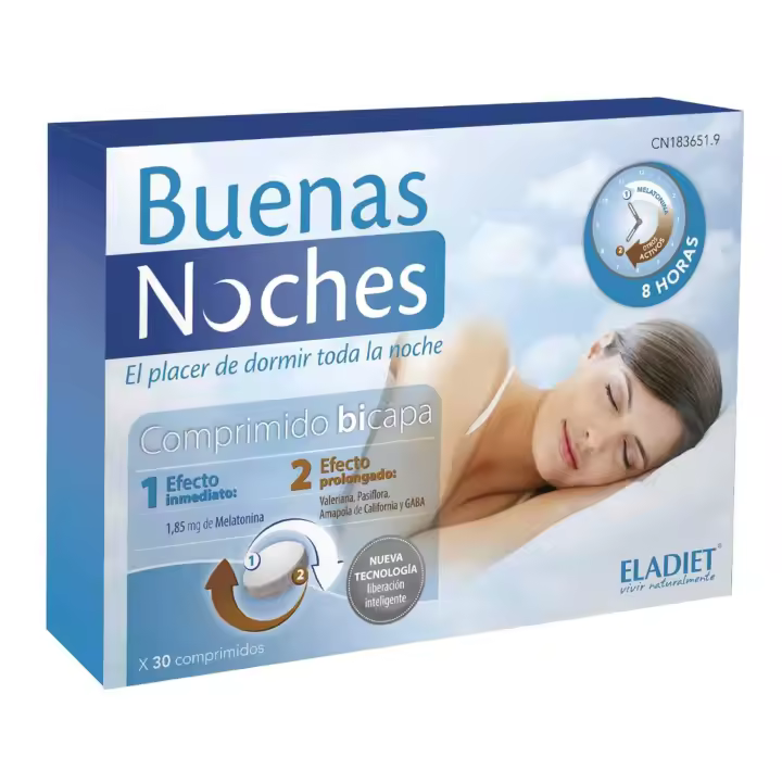 Buenas Noches 30 comprimidos Eladiet - 1