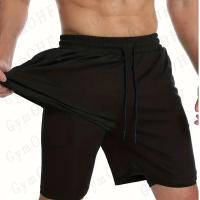 Shorts De Anime Goku Para Hombre Pantalones Cortos Deportivos De Secado Rápido Para Gimnasio Running Y Entrenamiento Verano 2 En 1 Shorts De Playa - details 27
