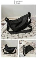 Bolso Transversal De Dumpling Para Mujer Gran Capacidad De Viaje Color Sólido Bolsa De Pecho Diseñada Para Mujeres Diario Calle Fanny Packs - details 11