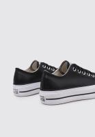 Converse CHUCK TAYLOR ALL STAR LIFT CLEAN -OX Deportivas Con Plataforma Mujer Negro - details 2