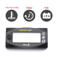 Sensor De Temperatura Para Motocicleta Mini 3 En 1 Tipo Fin Universal Para NMAX125 Medidor De Voltaje Y Tiempo Con Soporte Izquierdo/Derecho - details 1
