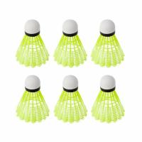 6/12PCS Balones De Bádminton Verdes Portátiles Para Viajes Entrenamiento Deportivo Nylon Suplementos Al Aire Libre - details 5
